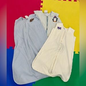 Three Halo sleep sacks - xs, s, m